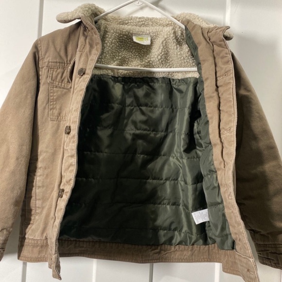 Crazy 8 Trucker Denim Child’s Coat. Size 7/8 or Medium - Picture 2 of 5